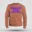 Gaandha Kan Azhagi Men/Unisex Sweatshirt in Coral Color